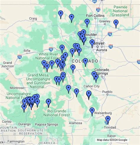 ghost towns in colorado map.